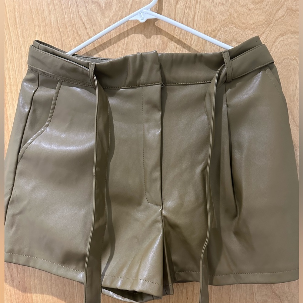 asos design leather pants